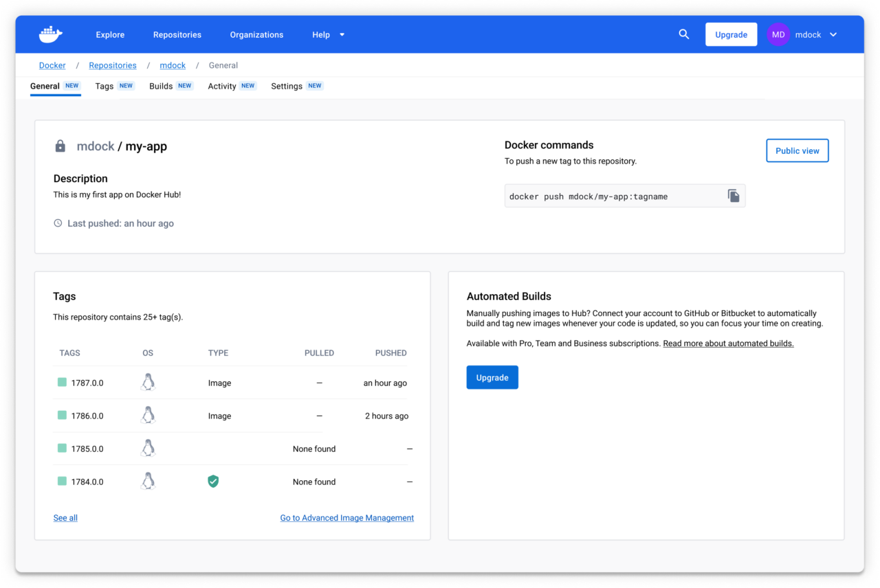 Docker Hub Container Registry Docker