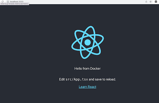 React LocalHost