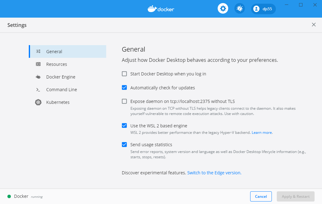 wsl 2 backport update