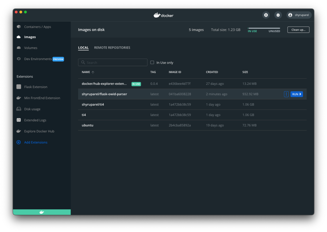 世界のワクチン接種率Dockerスクリーンショット