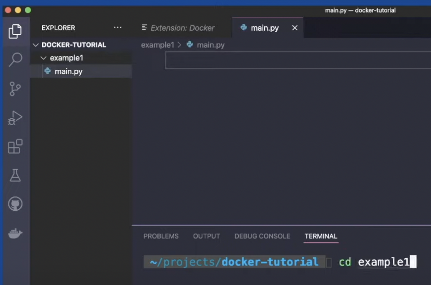 Docker チュートリアル イメージ