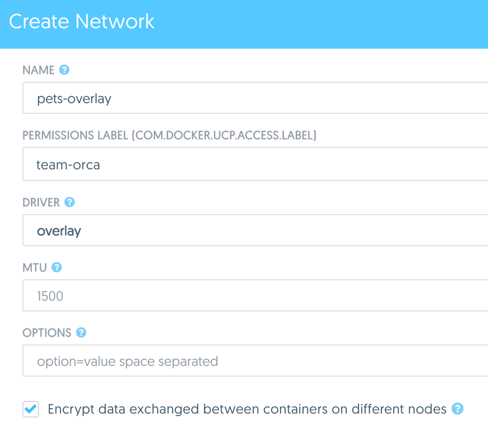 Docker オーバーレイ ネットワーク ドライバー