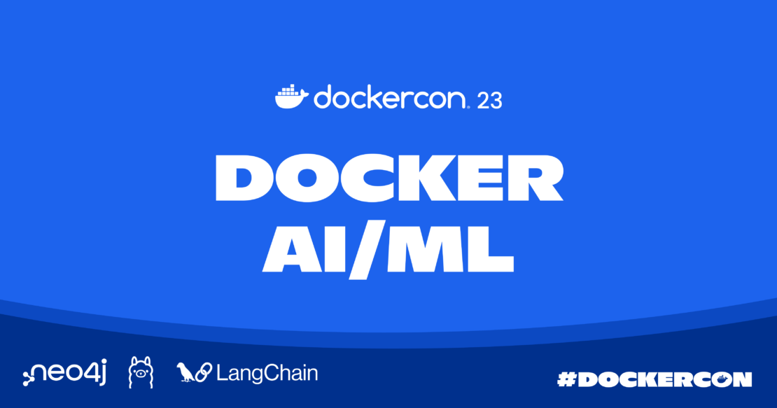 バナー dockercon23 docker ai ml