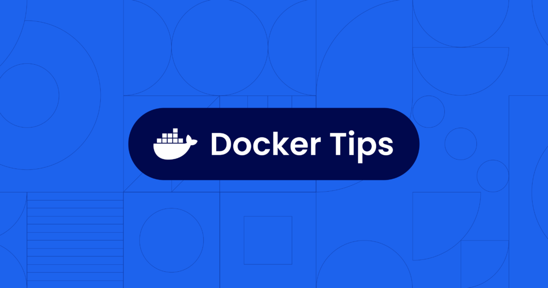 バナー Docker のヒント