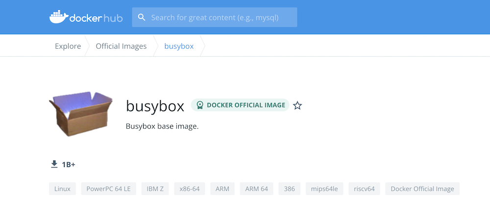 How To Use The BusyBox Docker Official Image Docker