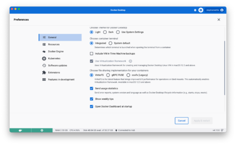 Docker Desktop 4.15: Improved Usability And Performance